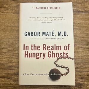 ⭐️4 for 15$⭐️ “In the Realm of Hungry Ghosts” book by Gabor Maté, M.D.